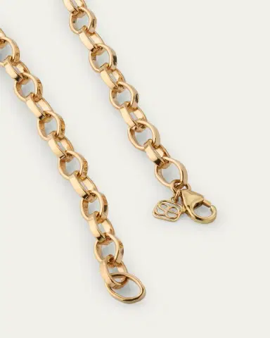 Sydney Evan 14K Sapphire Fluted Evil Eye Charm Necklace | Thumbnail 4 Sydney Evan 14K Sapphire Fluted Evil Eye Charm Necklace | Thumbnail 4