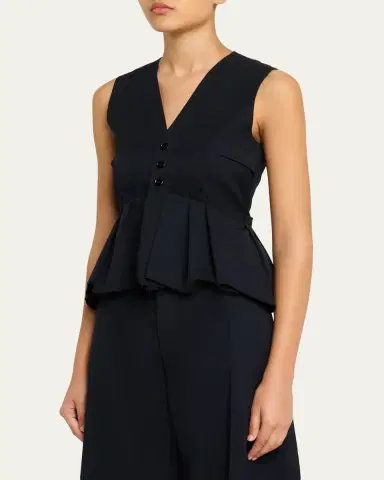 Nackiyé Bang Bang Peplum Vest | Thumbnail 4 Nackiyé Bang Bang Peplum Vest | Thumbnail 4