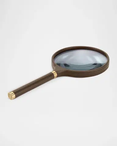 Assouline Archival Leather Magnifying Glass | Thumbnail 2 Assouline Archival Leather Magnifying Glass | Thumbnail 2