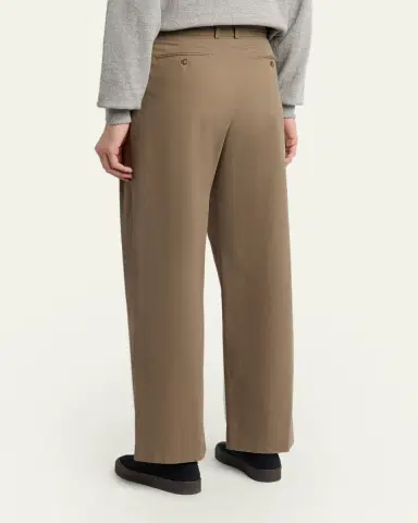 The Row Men's Tibor Cotton-Cashmere Gabardine Pants | Thumbnail 3 The Row Men's Tibor Cotton-Cashmere Gabardine Pants | Thumbnail 3