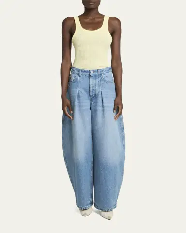 Jacquemus The Ovalo De-Nimes Denim Pants | Thumbnail 2 Jacquemus The Ovalo De-Nimes Denim Pants | Thumbnail 2