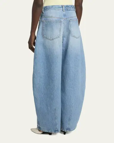Jacquemus The Ovalo De-Nimes Denim Pants | Thumbnail 3 Jacquemus The Ovalo De-Nimes Denim Pants | Thumbnail 3