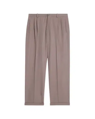The Row Men's Tosca Straight-Leg Wool-Silk Pants | Thumbnail 1 The Row Men's Tosca Straight-Leg Wool-Silk Pants | Thumbnail 1