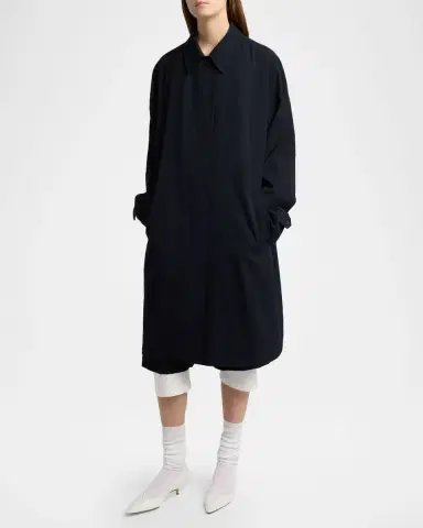 The Row Kalyan Wide-Leg Wool Gabardine Shorts | Thumbnail 6 The Row Kalyan Wide-Leg Wool Gabardine Shorts | Thumbnail 6