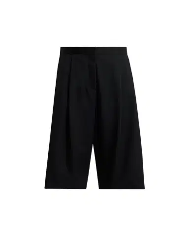 The Row Kalyan Wide-Leg Wool Gabardine Shorts | Thumbnail 1 The Row Kalyan Wide-Leg Wool Gabardine Shorts | Thumbnail 1