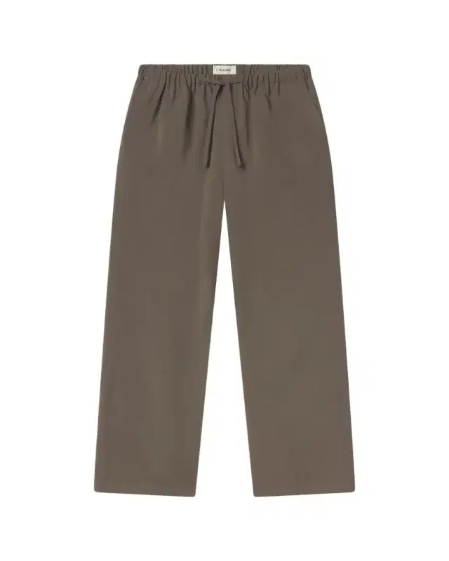 Wool Wide-Leg Drawstring Pants Wool Wide-Leg Drawstring Pants