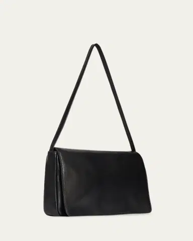 The Row Nuance Flap Shoulder Bag in Nappa Leather | Thumbnail 2 The Row Nuance Flap Shoulder Bag in Nappa Leather | Thumbnail 2
