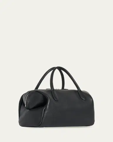 THE ROW Faye Rounded Top-Handle Bag in Leather | Thumbnail 5 THE ROW Faye Rounded Top-Handle Bag in Leather | Thumbnail 5