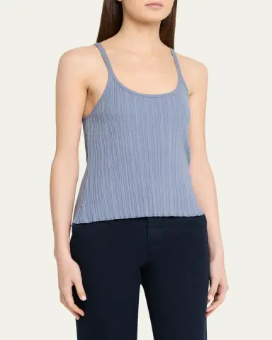 Vince Variegated Rib Tank Top | Thumbnail 4 Vince Variegated Rib Tank Top | Thumbnail 4