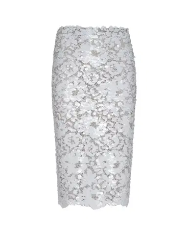 L'AGENCE Makena Sequined Lace Pencil Skirt | Thumbnail 1 L'AGENCE Makena Sequined Lace Pencil Skirt | Thumbnail 1