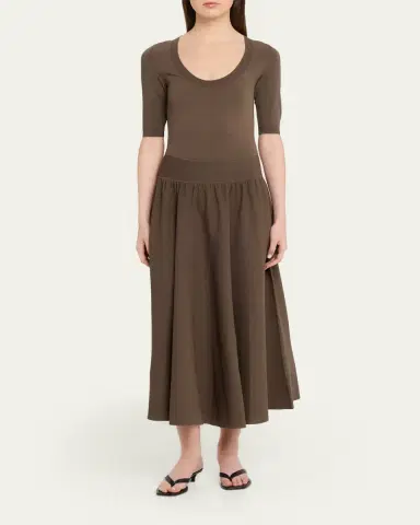 Maria McManus Double Keyhole Knit Midi Dress | Thumbnail 2 Maria McManus Double Keyhole Knit Midi Dress | Thumbnail 2