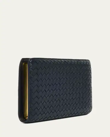 Bottega Veneta Agenda Leather Clutch Bag | Thumbnail 3 Bottega Veneta Agenda Leather Clutch Bag | Thumbnail 3