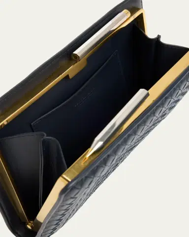 Bottega Veneta Agenda Leather Clutch Bag | Thumbnail 4 Bottega Veneta Agenda Leather Clutch Bag | Thumbnail 4