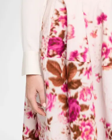 Erdem Floral-Print Cotton Midi Skirt | Thumbnail 13 Erdem Floral-Print Cotton Midi Skirt | Thumbnail 13