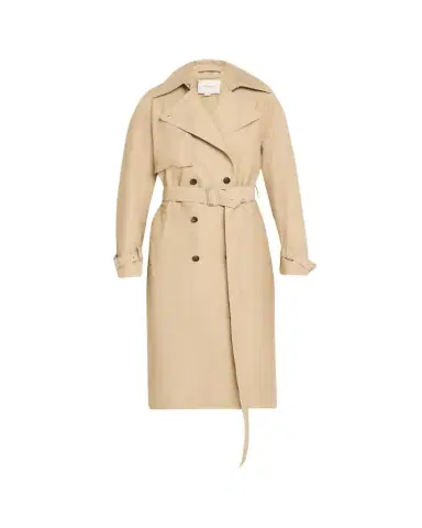 Vince Fine Twill Trench Coat | Thumbnail 1 Vince Fine Twill Trench Coat | Thumbnail 1