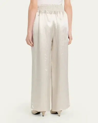 Maria McManus Drawstring Wide-Leg Basketball Trousers | Thumbnail 3 Maria McManus Drawstring Wide-Leg Basketball Trousers | Thumbnail 3