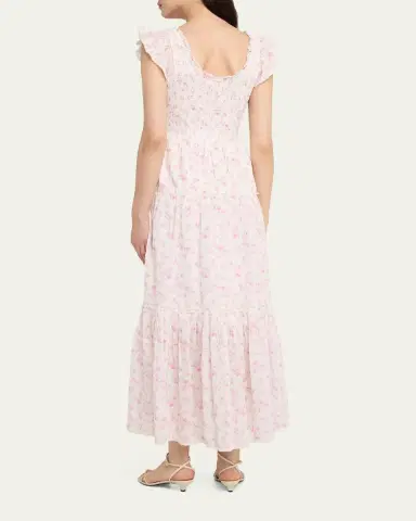 LoveShackFancy Chessie Floral Maxi Dress | Thumbnail 3 LoveShackFancy Chessie Floral Maxi Dress | Thumbnail 3
