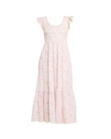 LoveShackFancy Chessie Floral Maxi Dress | Thumbnail 1 LoveShackFancy Chessie Floral Maxi Dress | Thumbnail 1