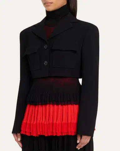 Ashlyn Elizabeth Flap-Pocket Buttoned Jacket | Thumbnail 4 Ashlyn Elizabeth Flap-Pocket Buttoned Jacket | Thumbnail 4