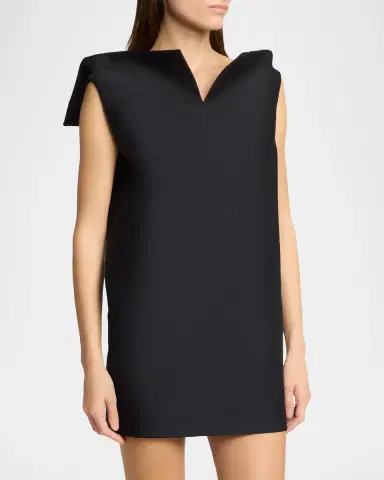 Balenciaga Vareuse Structured Sleeveless Mini Dress | Thumbnail 3 Balenciaga Vareuse Structured Sleeveless Mini Dress | Thumbnail 3
