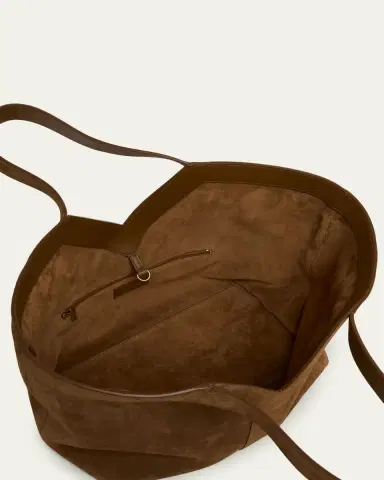 Saint Laurent Y Medium Tote Bag in Suede | Thumbnail 4 Saint Laurent Y Medium Tote Bag in Suede | Thumbnail 4