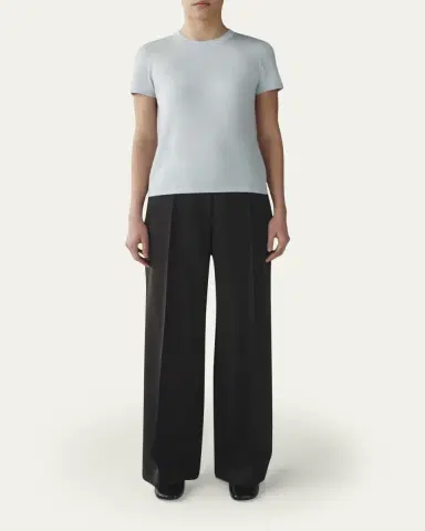 Attersee Cashmere and Silk Short-Sleeve Tee | Thumbnail 2 Attersee Cashmere and Silk Short-Sleeve Tee | Thumbnail 2