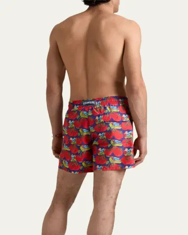 Vilebrequin Men's Sardine and Tomato Swim Trunks | Thumbnail 3 Vilebrequin Men's Sardine and Tomato Swim Trunks | Thumbnail 3