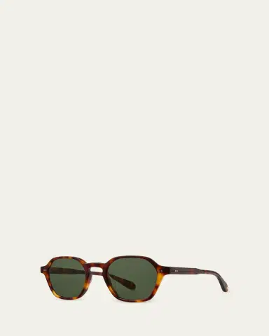 Garrett Leight Men's Temescal Acetate Square Sunglasses | Thumbnail 2 Garrett Leight Men's Temescal Acetate Square Sunglasses | Thumbnail 2