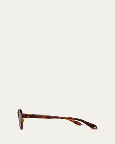 Garrett Leight Men's Temescal Acetate Square Sunglasses | Thumbnail 3 Garrett Leight Men's Temescal Acetate Square Sunglasses | Thumbnail 3