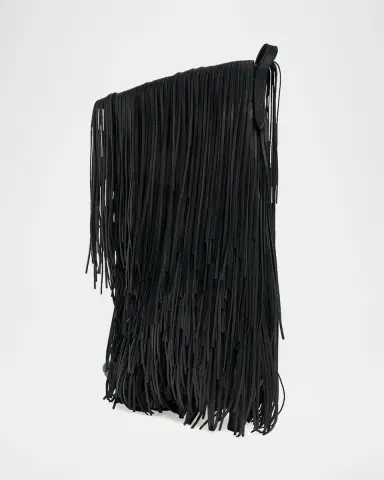 Balenciaga Avenue Fringe Leather Booties | Thumbnail 3 Balenciaga Avenue Fringe Leather Booties | Thumbnail 3