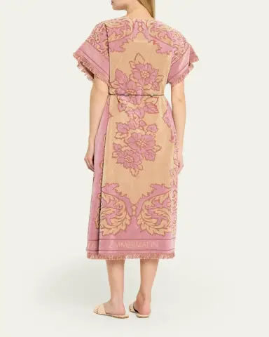 Zimmermann Aster Towel Midi Dress | Thumbnail 3 Zimmermann Aster Towel Midi Dress | Thumbnail 3