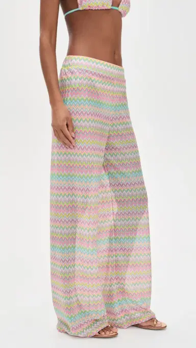PQ Swim Meg High Waist Coverup Pants Love Spell | Thumbnail 4 PQ Swim Meg High Waist Coverup Pants Love Spell | Thumbnail 4