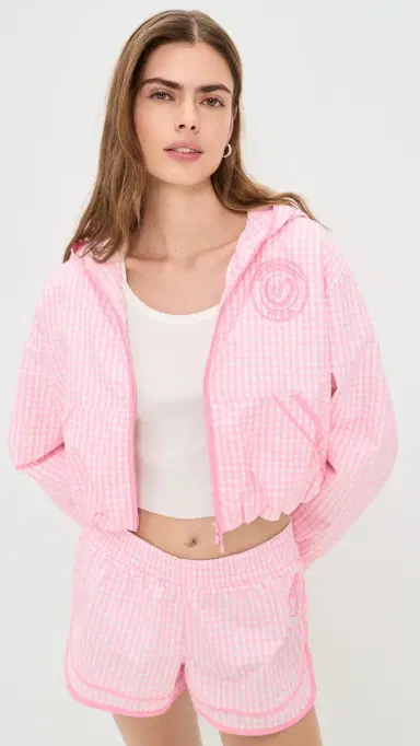 LoveShackFancy Kariana Hoodie Tickled Pink | Thumbnail 2 LoveShackFancy Kariana Hoodie Tickled Pink | Thumbnail 2