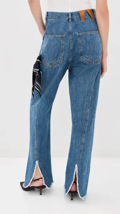 DARKPARK Sienna Loose Side Split Jeans Blue Malibu | Thumbnail 4 DARKPARK Sienna Loose Side Split Jeans Blue Malibu | Thumbnail 4