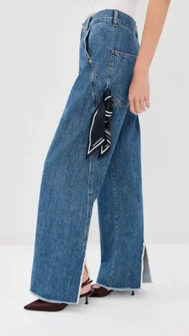 DARKPARK Sienna Loose Side Split Jeans Blue Malibu | Thumbnail 5 DARKPARK Sienna Loose Side Split Jeans Blue Malibu | Thumbnail 5
