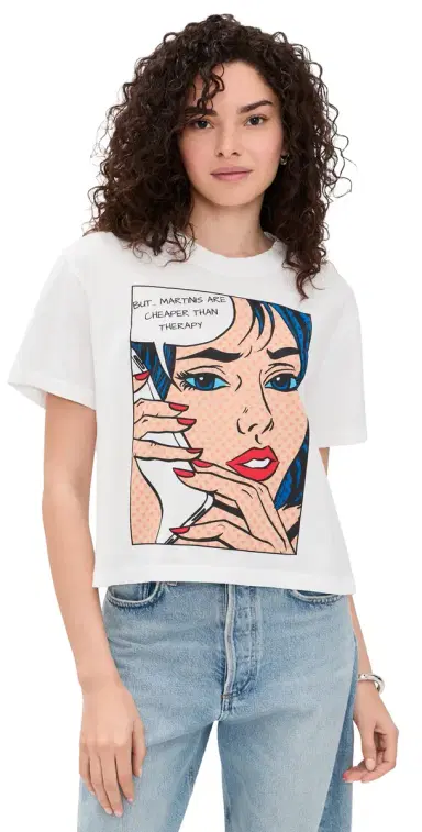 ASKK NY Shrunken Boy Tee Martini Comic | Thumbnail 1 ASKK NY Shrunken Boy Tee Martini Comic | Thumbnail 1