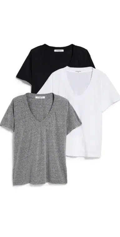 perfectwhitetee Hendrix Tee 3 Pack Essential | Thumbnail 1 perfectwhitetee Hendrix Tee 3 Pack Essential | Thumbnail 1