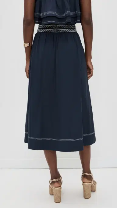 Ramy Brook Galia Skirt Navy | Thumbnail 3 Ramy Brook Galia Skirt Navy | Thumbnail 3