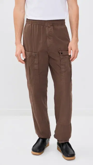 Stone Island Ripstop Cotton Nylon Cargo Pants Umber | Thumbnail 2 Stone Island Ripstop Cotton Nylon Cargo Pants Umber | Thumbnail 2