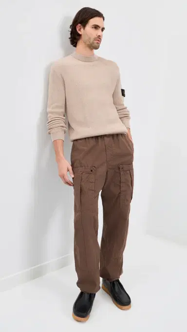 Stone Island Ripstop Cotton Nylon Cargo Pants Umber | Thumbnail 5 Stone Island Ripstop Cotton Nylon Cargo Pants Umber | Thumbnail 5