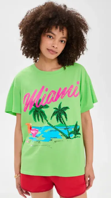 Show Me Your Mumu Travis Tee Miami Beach Graphic | Thumbnail 2 Show Me Your Mumu Travis Tee Miami Beach Graphic | Thumbnail 2