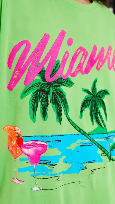 Show Me Your Mumu Travis Tee Miami Beach Graphic | Thumbnail 6 Show Me Your Mumu Travis Tee Miami Beach Graphic | Thumbnail 6