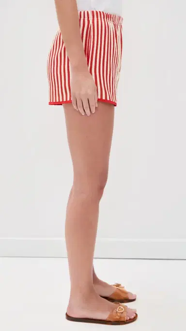 Bailey Rose tripe Shorts Chili | Thumbnail 5 Bailey Rose tripe Shorts Chili | Thumbnail 5
