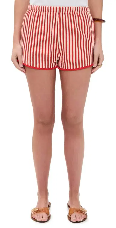Bailey Rose tripe Shorts Chili | Thumbnail 1 Bailey Rose tripe Shorts Chili | Thumbnail 1