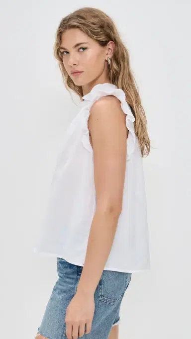 XÍRENA Bex Top White | Thumbnail 4 XÍRENA Bex Top White | Thumbnail 4