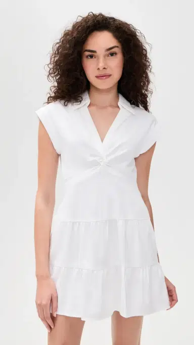 Alice + Olivia Mila Mini Dress White | Thumbnail 2 Alice + Olivia Mila Mini Dress White | Thumbnail 2