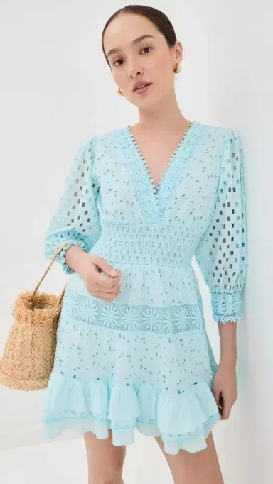 TEMPTATION POSITANO Boboli Dress Turqouise L | Thumbnail 2 TEMPTATION POSITANO Boboli Dress Turqouise L | Thumbnail 2