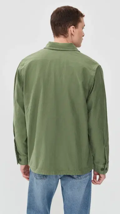 Filson Field Shirt Jacket Washed Fatigue Green | Thumbnail 3 Filson Field Shirt Jacket Washed Fatigue Green | Thumbnail 3