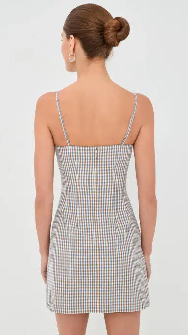 Veronica Beard Chester Dress Acorn Multi | Thumbnail 3 Veronica Beard Chester Dress Acorn Multi | Thumbnail 3