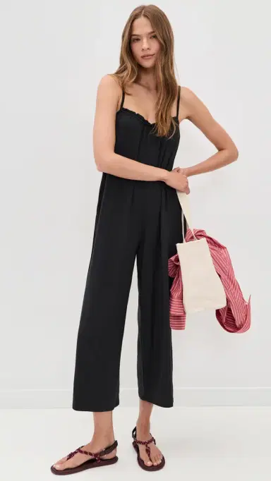 Z Supply Day Off Jumpsuit Black | Thumbnail 2 Z Supply Day Off Jumpsuit Black | Thumbnail 2